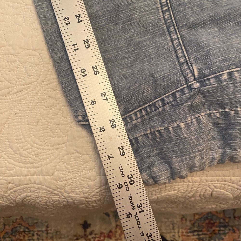 NWOT Oli & Hali Light Blue Wide-Leg Cargo Joggers - Picture 13 of 13